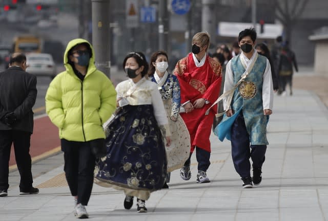 South Korea Virus Outbreak