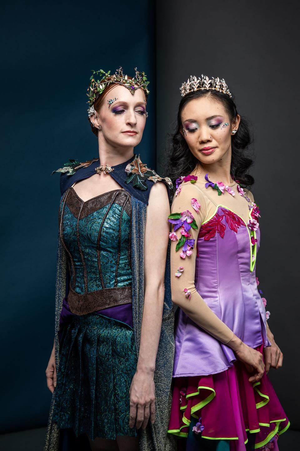 Gillian Murphy as Oberon and Ryoko Tanaka as Titania in ARB's "A Midsummer Night's Dream."