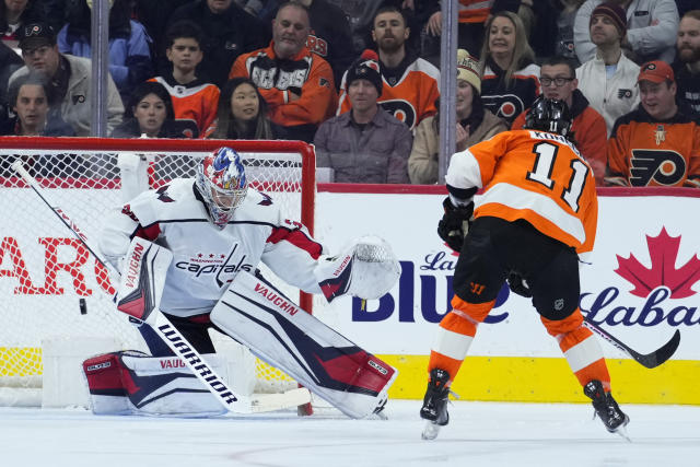 Konecny's Hat Trick Leads Flyers Past Capitals