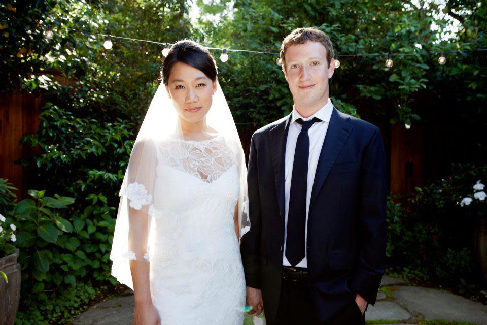 Mark Zuckerberg and Priscilla Chan wedding