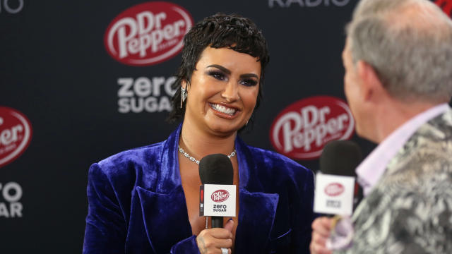 Demi Lovato has said that they prefer to be referred to using gender neutral pronouns. (Phillip Faraone/Getty Images for iHeartMedia)