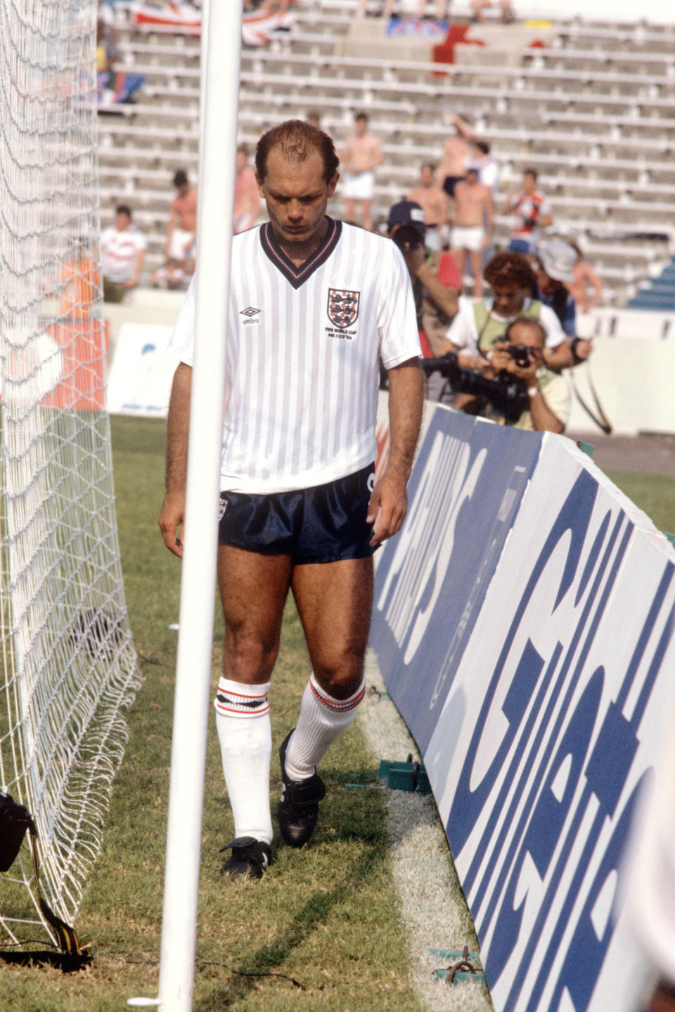 <p>Wilkins was the first England international ever to be sent off at a World Cup finals, against Morocco in 1986. </p>