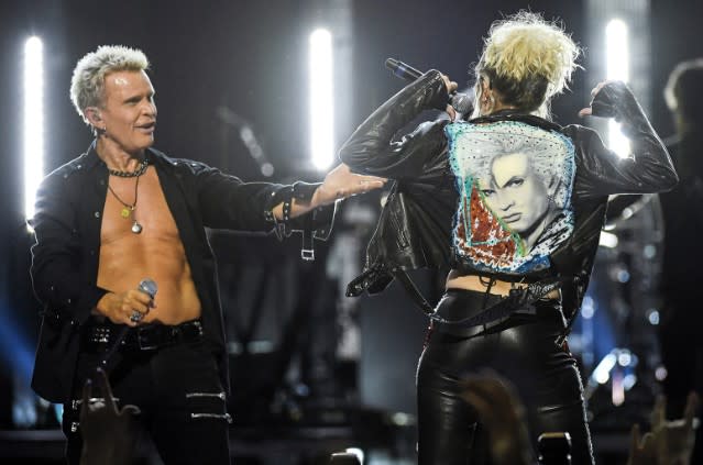 Billy Idol & Miley Cyrus