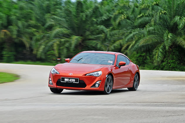 Toyota 86<br> The 86 is a major departure from what Toyota has been producing for sometime. A marriage between Subaru power and Toyota technical know-how, the 86 is an extremely well engineered and well balanced car. It's fitted with a naturally aspirated 2.0L boxer engine, which is mated to a six-speed manual and offers almost unrivalled handling characteristics.