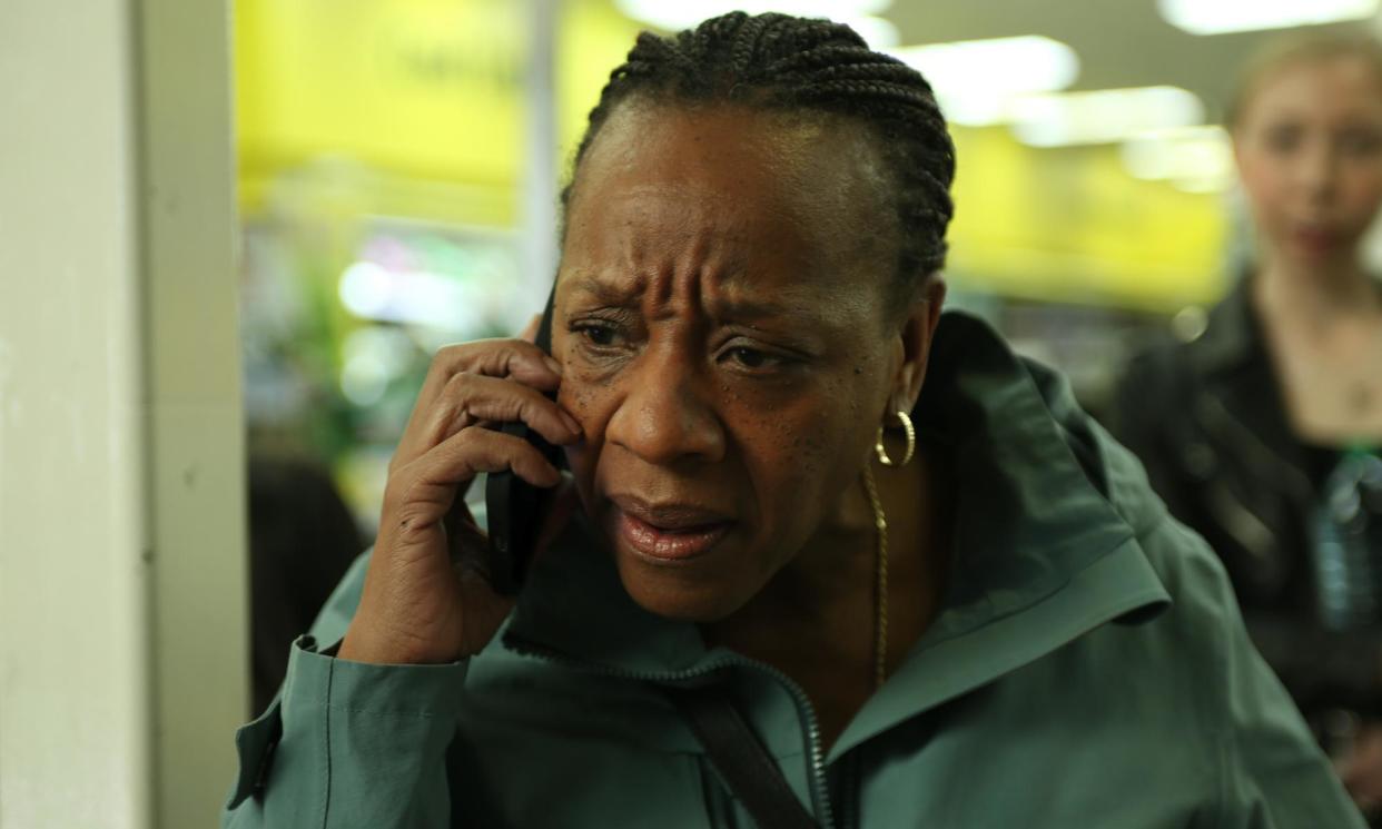 <span>Marianne Jean-Baptiste in Hard Truths.</span><span>Photograph: Bleecker Street</span>