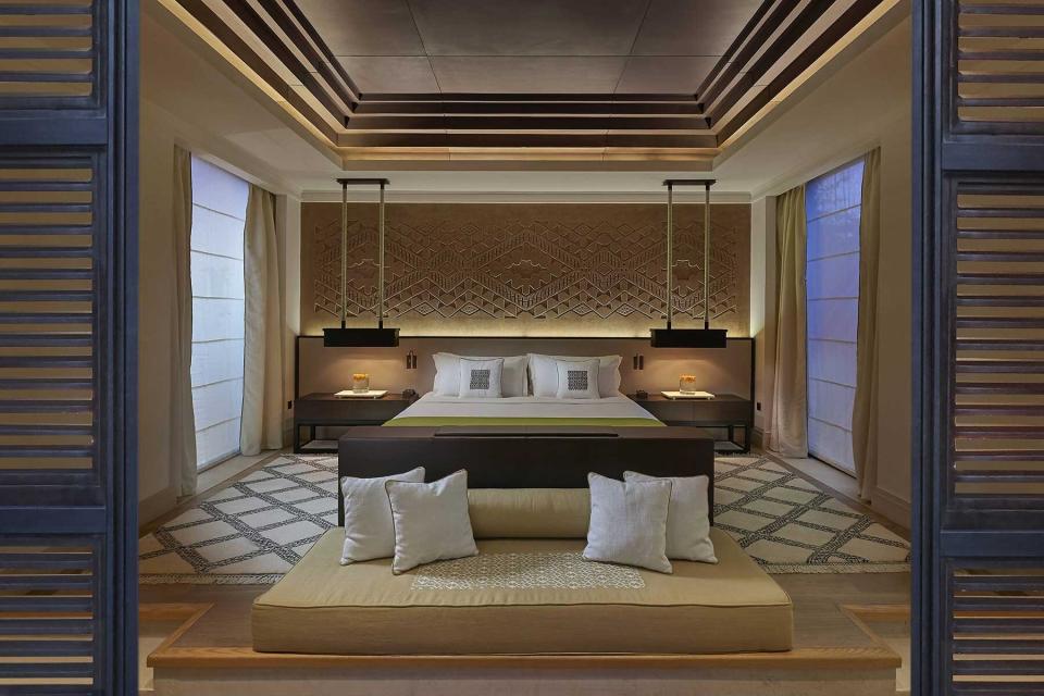 Guest room at Mandarin Oriental, Marrakech