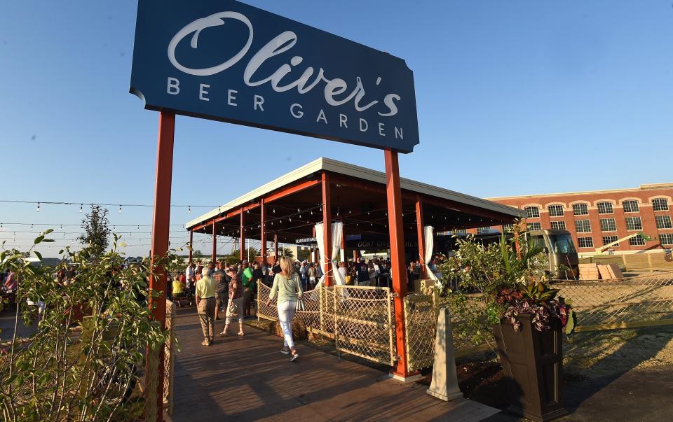 Oliver’s Beer Garden, a newly opened $1 million development between the Erie Maritime Museum and the Hampton Inn & Suites on the east side of the bayfront is getting an upgrade with a $200,000 low-interest publicly funded loan.