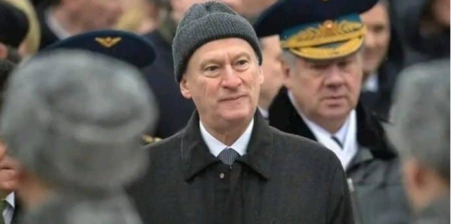 Patrushev at the parade on May 9
