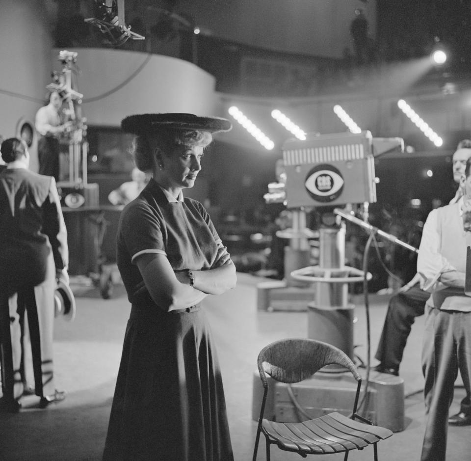 <p>Lucille returned to the CBS set to film a segment for <em>The Ed Sullivan Show</em> in 1956. Later that year, the actress and comedian also appeared on a TV special broadcast with Bob Hope. </p>