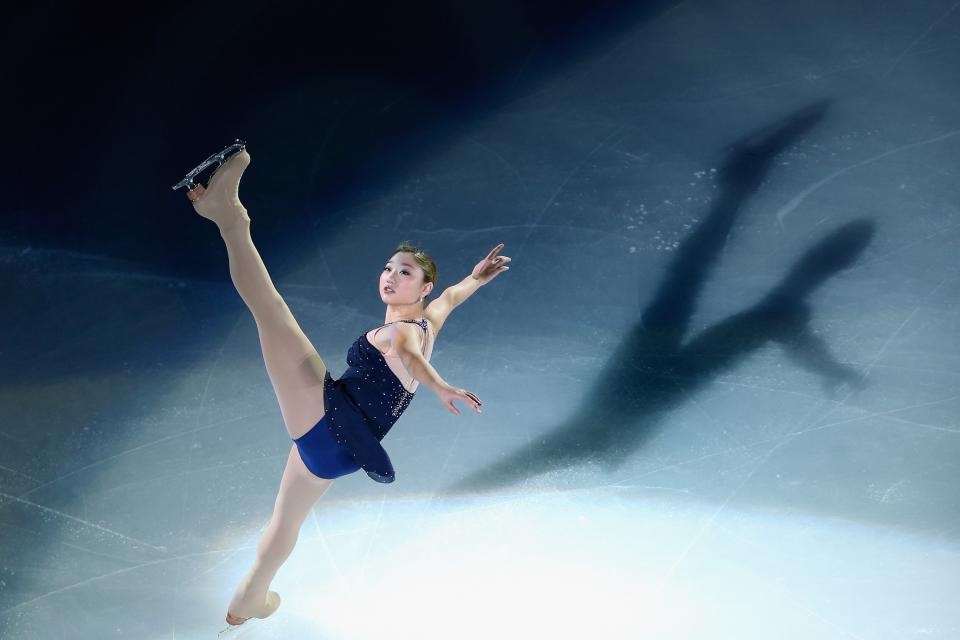 SHANGHAI, CHINA - NOVEMBER 04: Mirai Nagasu of United States performs during Cup of China ISU Grand Prix of Figure Skating 2012 at the Oriental Sports Center on November 4, 2012 in Shanghai, China. (Photo by Feng Li/Getty Images)