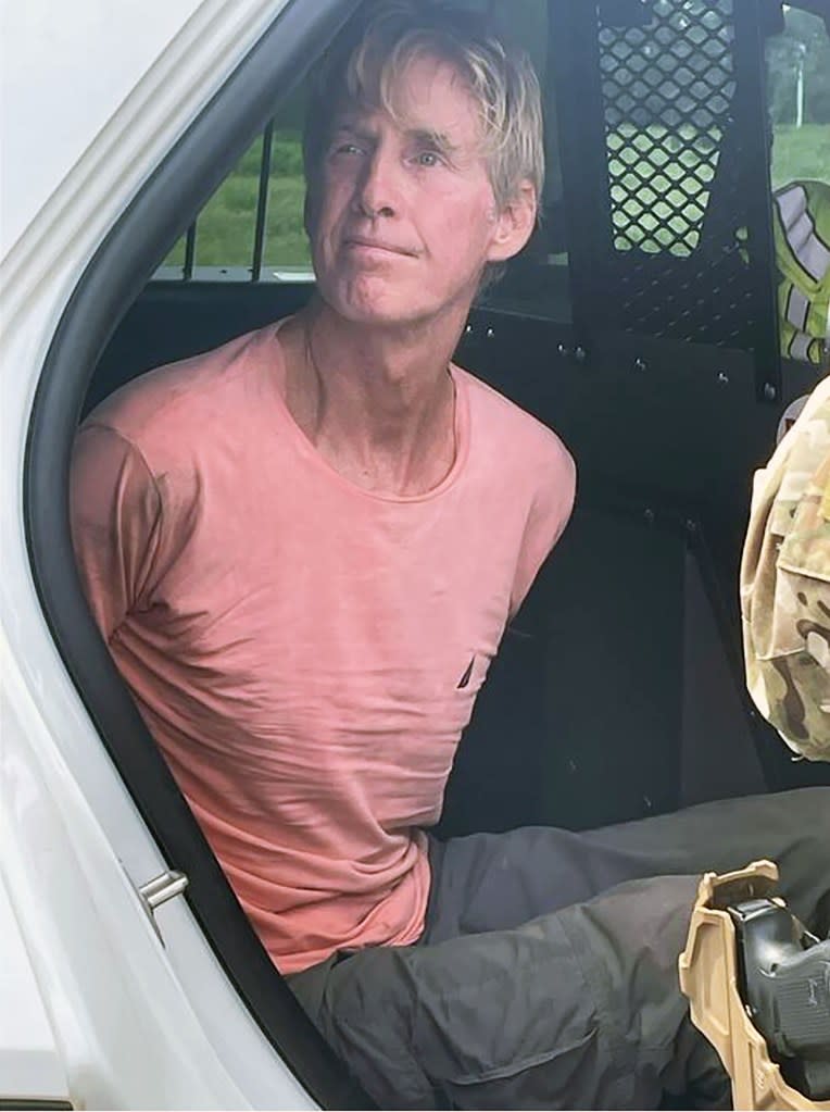 Routh after he was <a href="https://www.foxnews.com/politics/who-ryan-wesley-routh-alleged-gunman-trump-golf-club" rel="nofollow noopener" target="_blank" data-ylk="slk:apprehended by authorities in Florida.;elm:context_link;itc:0;sec:content-canvas" class="link rapid-noclick-resp">apprehended by authorities in Florida.</a>