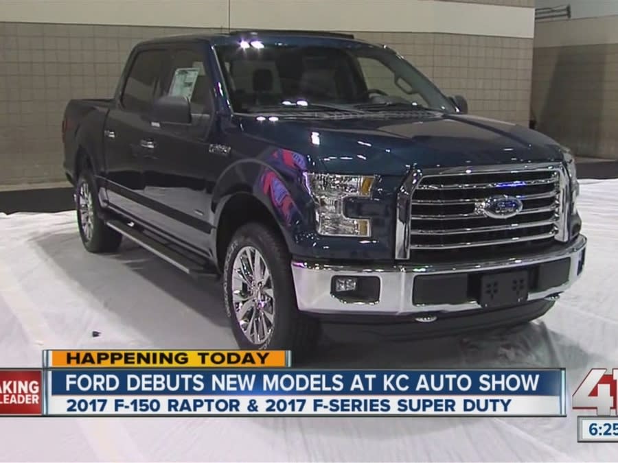 Ford debuts new models at KC auto show