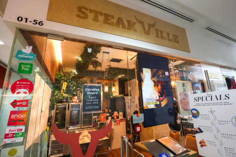 steakville - storefront