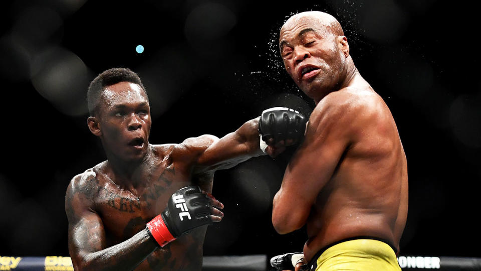 Big-hitting Israel Adesanya is one of the most fearsome fighters in the UFC. 