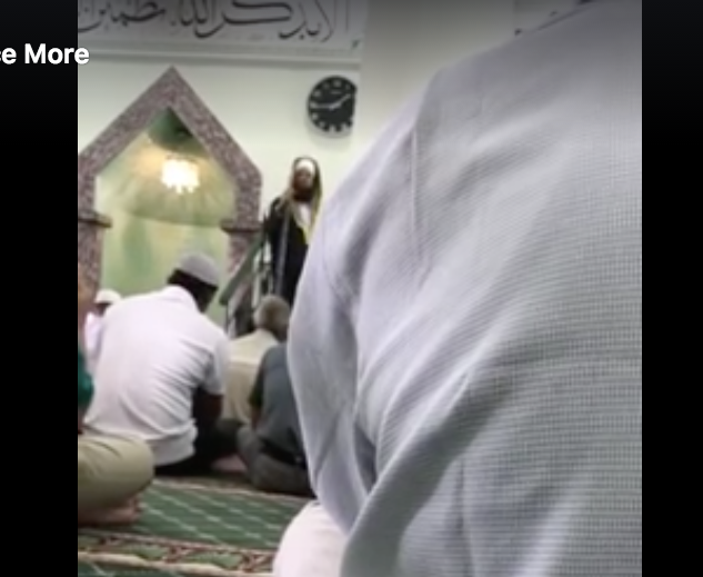 A screenshot of the imam at Masjid Jamae (Chulia) who allegedly made the comments against Jews and Christians (Facebook: A Muslim Convert Once More).