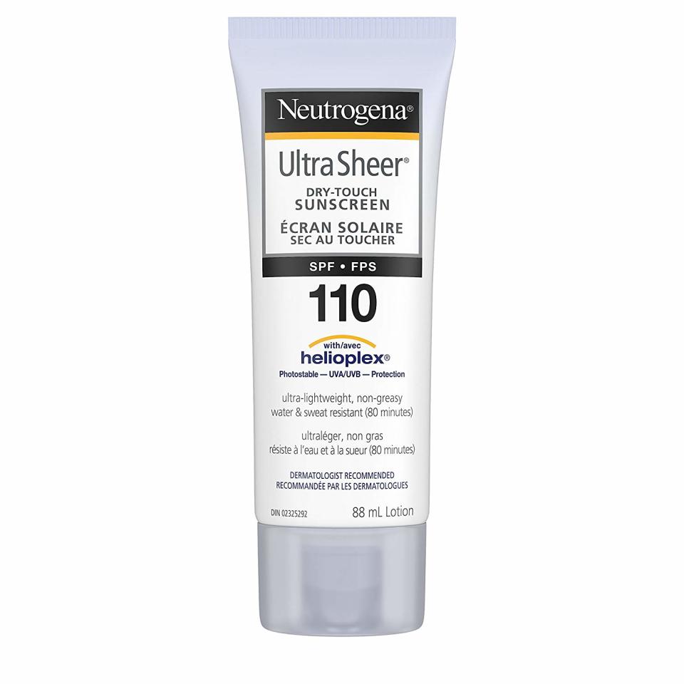 Neutrogena Sunscreen Lotion SPF 110 Ultra Sheer Dry Touch Sun Cream