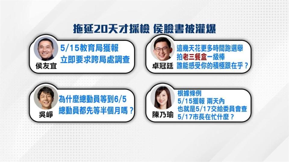 「保護小孩都做不到、怎麼保護台灣」　侯友宜赴政大演講遇學生抗議