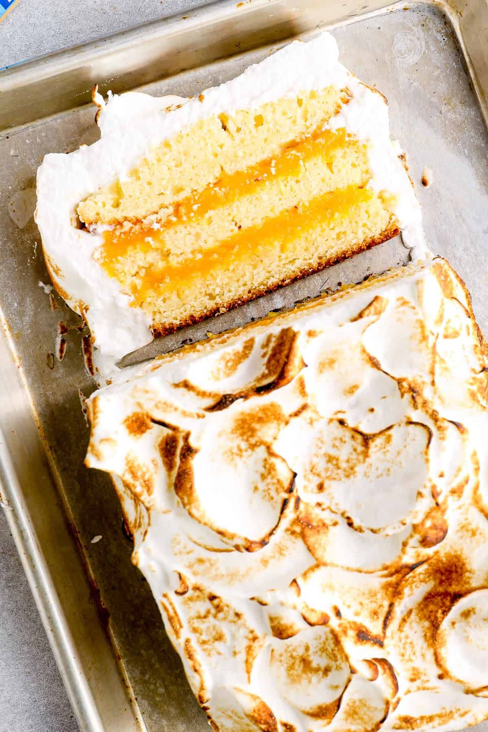 Lemon Meringue Cake