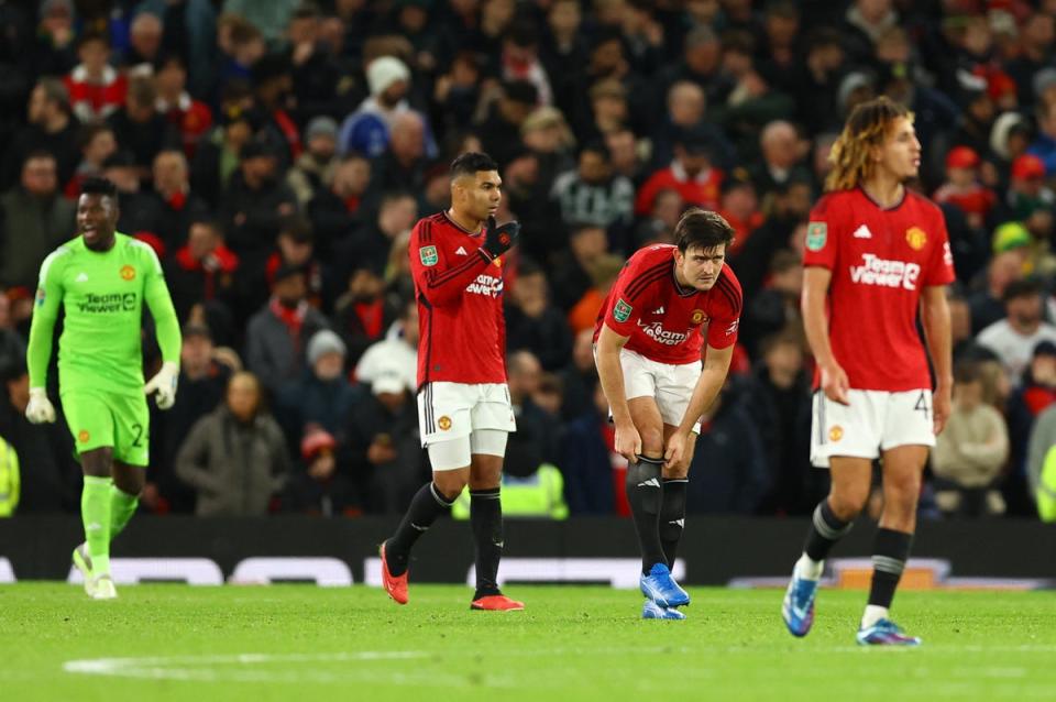 Manchester United have already lost seven games across all competitions this season (REUTERS)