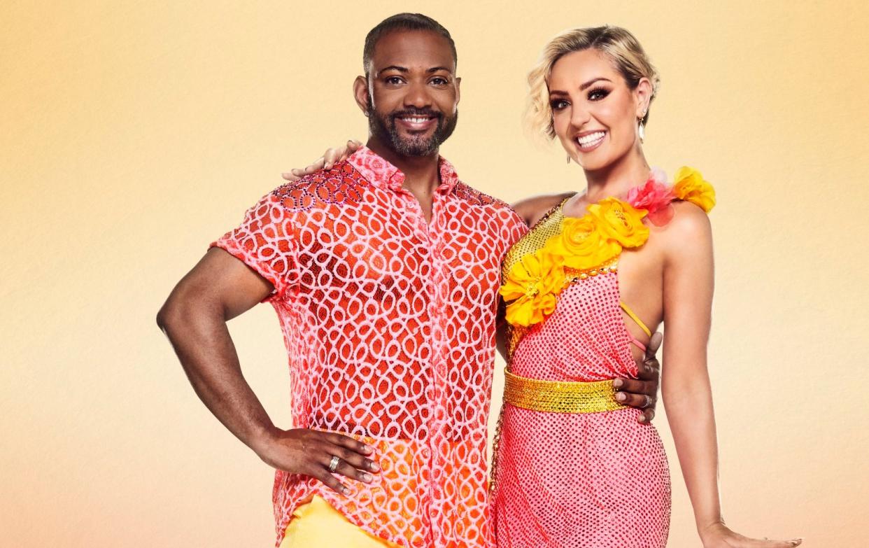 JB Gill and Amy Dowden are partnered up