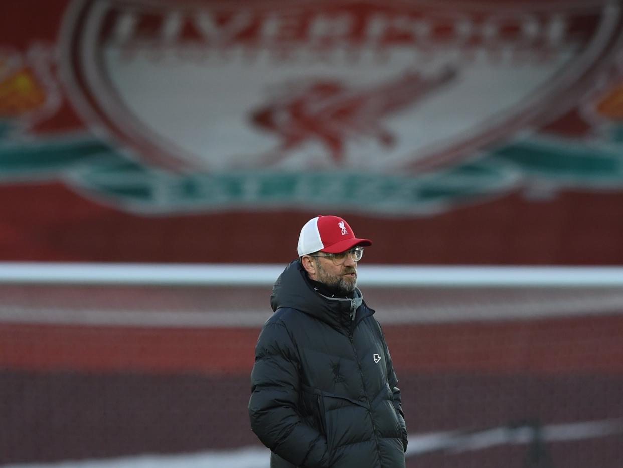 El entrenador del Liverpool, Jurgen Klopp (Liverpool FC via Getty Images)