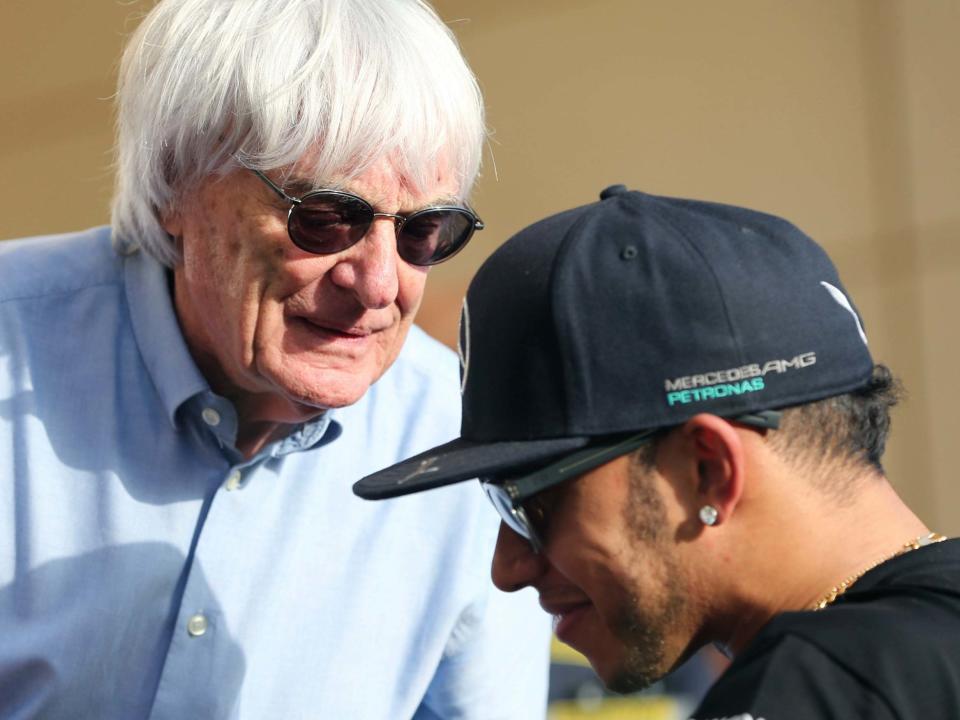 Bernie Ecclestone has hit back at Lewis Hamilton for calling him 'uneducated and ignorant': AP