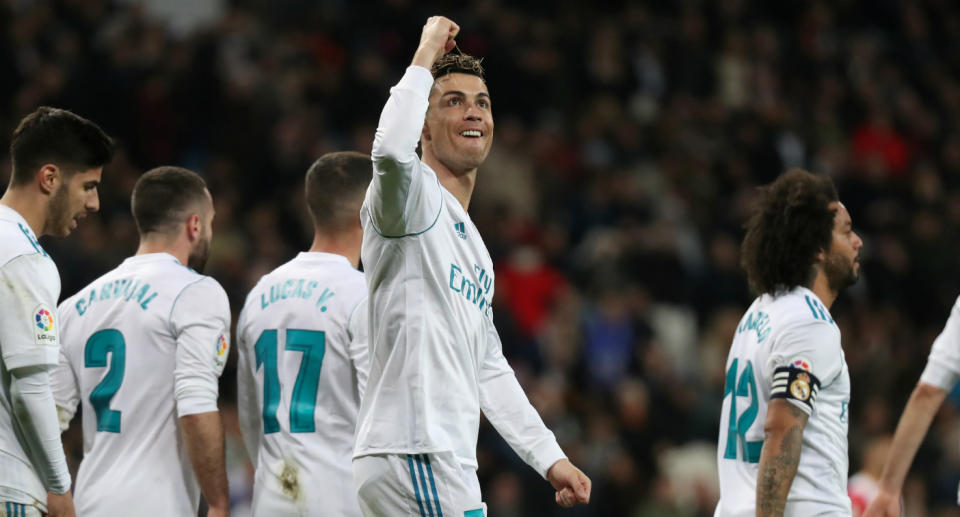 Cristiano Ronaldo a inscrit 18 buts sur ses 9 derniers matchs de Liga