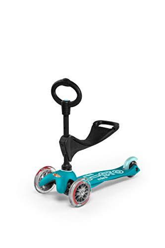 <p><strong>Micro Kickboard</strong></p><p>amazon.com</p><p><a href="https://www.amazon.com/dp/B07CQWQFJ3?tag=syn-yahoo-20&ascsubtag=%5Bartid%7C10055.g.34425717%5Bsrc%7Cyahoo-us" rel="nofollow noopener" target="_blank" data-ylk="slk:Shop Now;elm:context_link;itc:0;sec:content-canvas" class="link ">Shop Now</a></p><p><strong>We love that the Micro Kickboard 3-in-1 is a ride-on that can transition with your kid from 1-5</strong>, and switch between children if you have more than one. The tiniest tots (usually 1-2 years old) can sit and scoot using the ride-on seat with O-bar. From there, swap out the seat and transition to a stand-on scooter with the O-bar, which is easier to grip with smaller hands. And once kids are able, swap out for the included T-bar. A helmet and knee pads are recommended for safe riding. <br><br><strong>Ages:</strong> 1-5 years old<strong><br>Max Weight: </strong>44 pounds (ride-on seat), 110 pounds (scooter)<strong><br></strong></p>