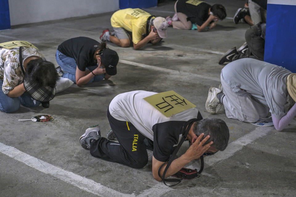 Taipei's Annual Air Raid Drill (Lam Yik Fei / Bloomberg via Getty Images)