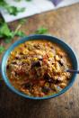 <p>You had us at queso.</p><p>Get the recipe from <a href="http://pinchofyum.com/queso-crockpot-chicken-chili-with-roasted-corn-and-jalapeno" rel="nofollow noopener" target="_blank" data-ylk="slk:Pinch of Yum;elm:context_link;itc:0;sec:content-canvas" class="link ">Pinch of Yum</a>.</p>