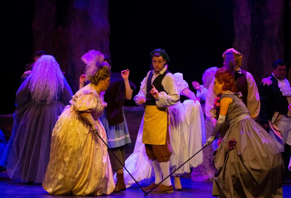 A scene from "Into the Woods" at Algonquin Arts Theatre.