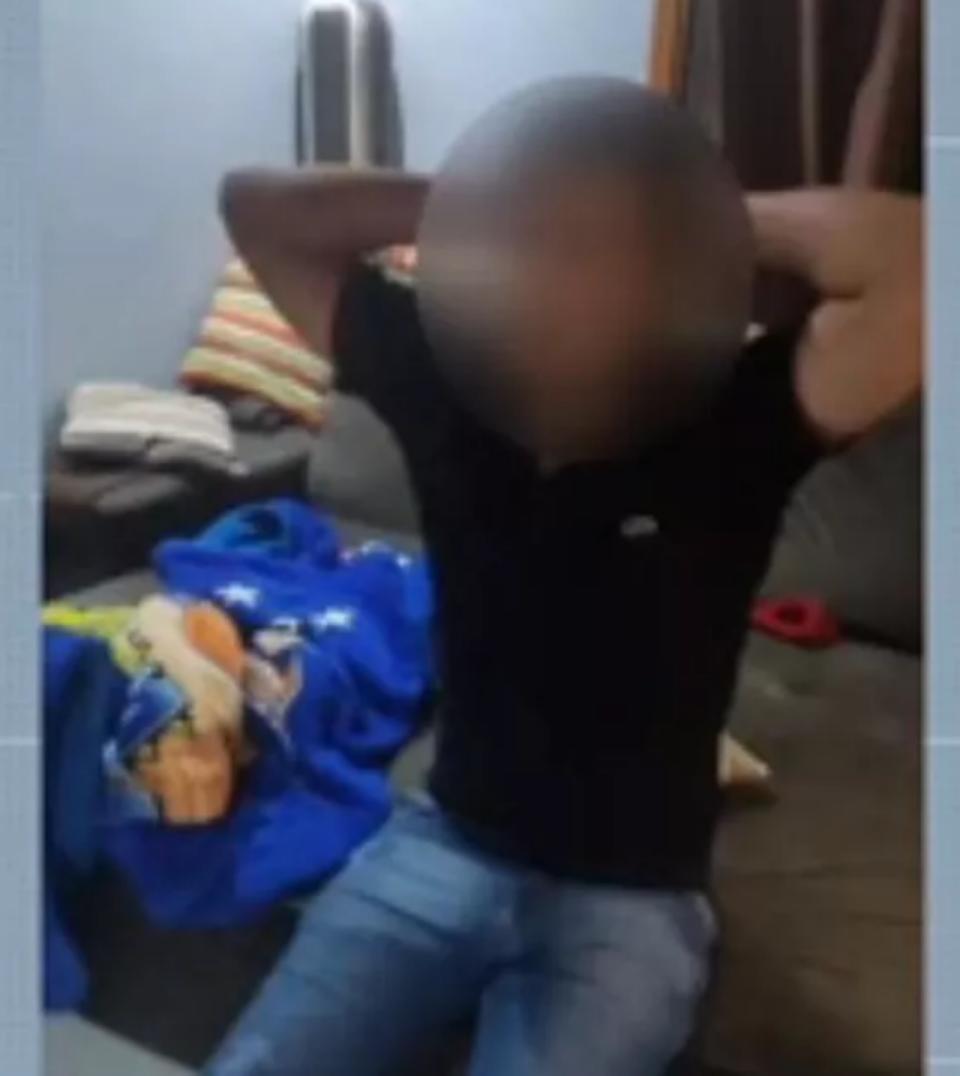 No Paraná, Homem armado fez refém em condomínio e obrigou radialista a transmitir ação pela internet — Foto: Reprodução/RPC