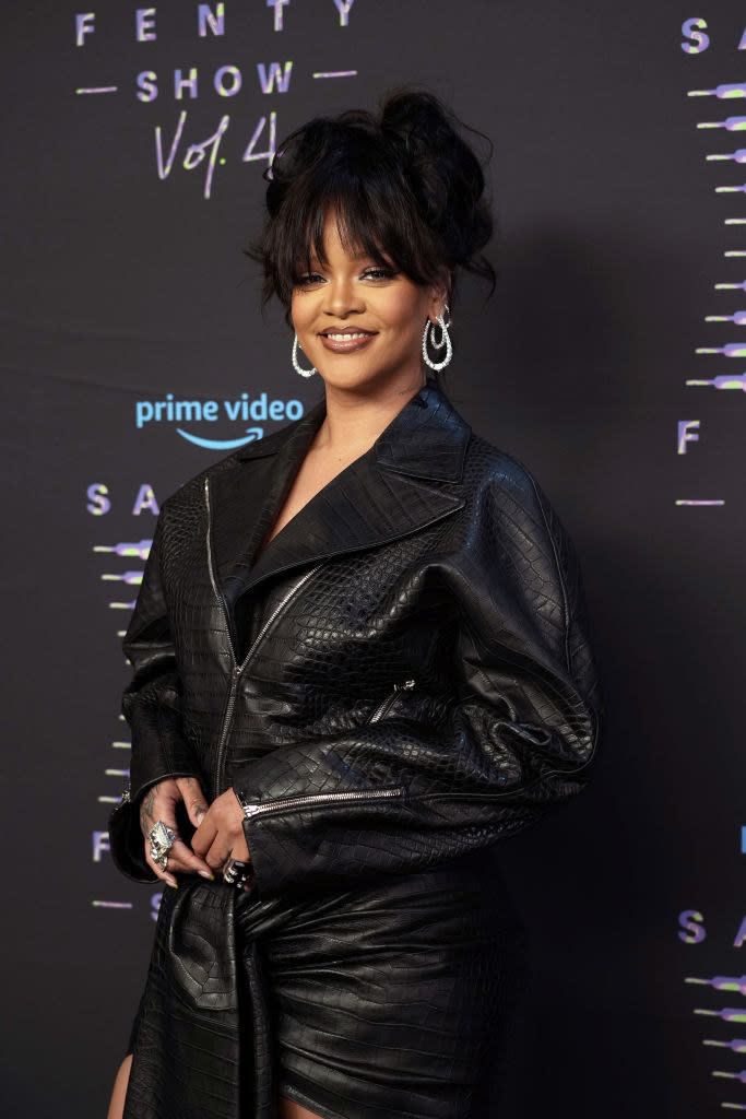 Rihanna at an event