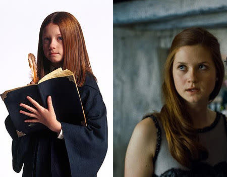 <p>Whilst Bonnie Wright has had a supporting role as Ginny Weasley in the "Harry Potter" franchise, she really hit our radars in "Harry Potter and the Chamber of Secrets" in 2002 aged 11. In the past decade, Bonnie has starred in TV movies, as well as confirming she is dating fellow "Harry" actor Jamie Campbell Bower. So what's in store for Ginny in "Deathly Hallows?" As a young woman in love, Ginny must bear Harry's decision to hunt down Voldemort without her.</p>