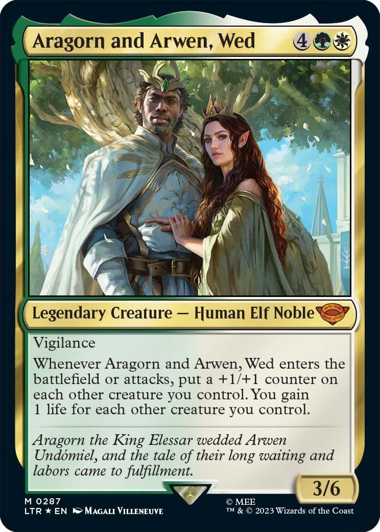 Starter Kit card Aragorn and Arwen