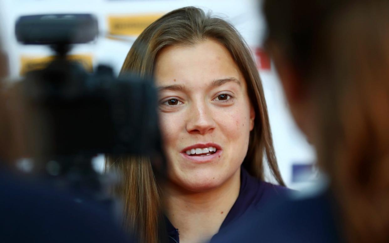 Fran Kirby says 'we have to grow the women's' game before pay parity between the England men's and women's senior teams for international games is achievable  - Getty Images Europe