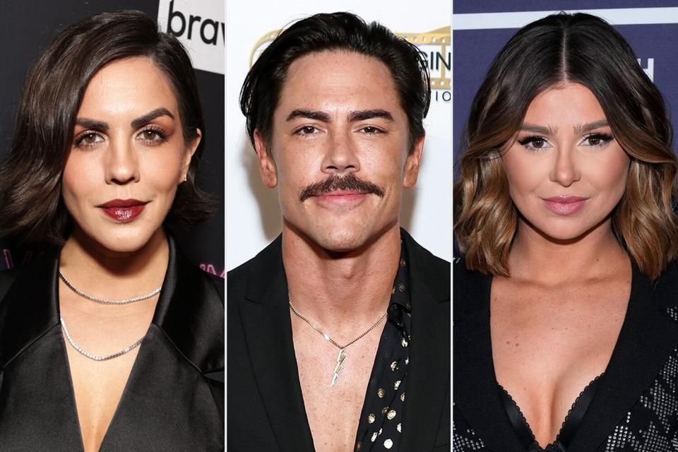 Katie Maloney, Tom Sandoval, and Raquel Leviss