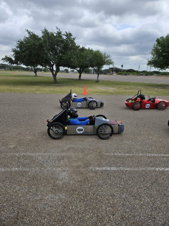 HSA-P students compete in F24 showcase with hand-built electric cars (Harmony Science Academy photo)