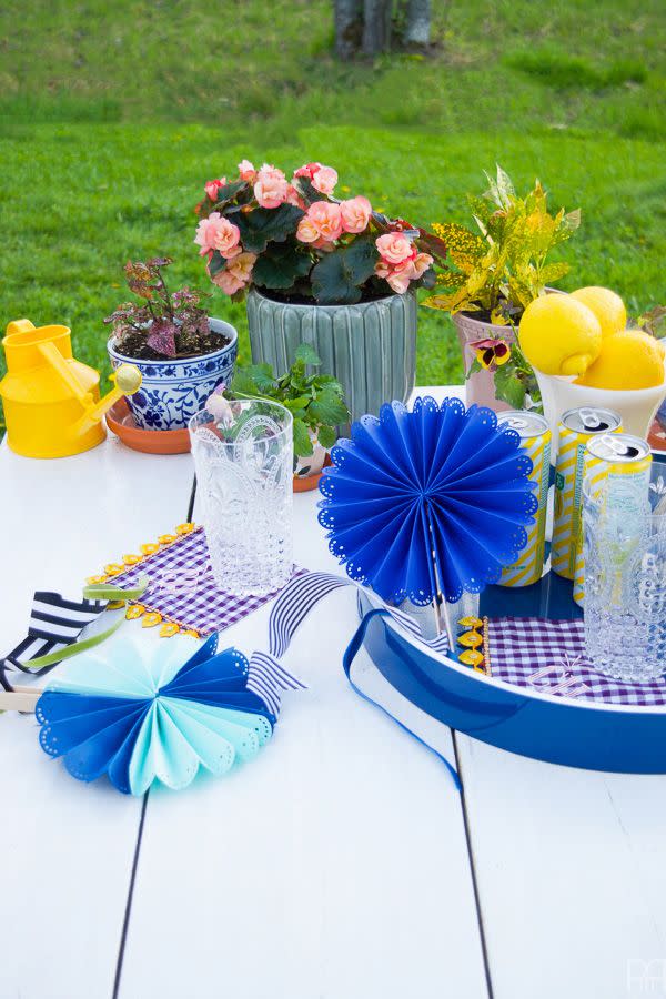 DIY Paper Fans