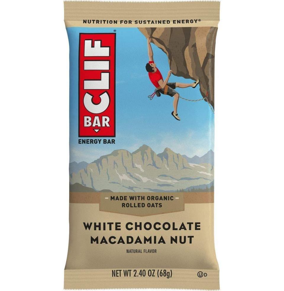 Clif Bar: White Chocolate Macadamia Flavor