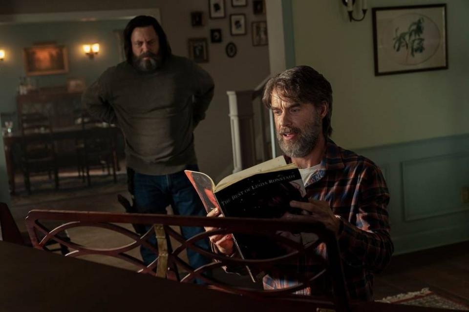 "The Last of Us" 103 TLOU Nick Offerman and Murray Bartlett