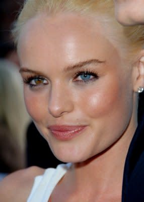 Kate Bosworth was born with heterochromia so she has one blue eye and one brown eye—the best of both worlds. Photo by Getty Images