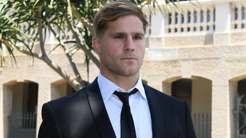 Jack de Belin reportedly underwent surgery for testicular cancer in the months prior to his sexual assault trial in Wollongong. (AAP Image/Dean Lewins)