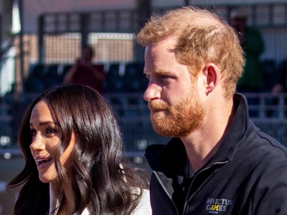 Prinz Harry und Herzogin Meghan im April 2022 in den Niederlanden. (Bild: imago/PPE)