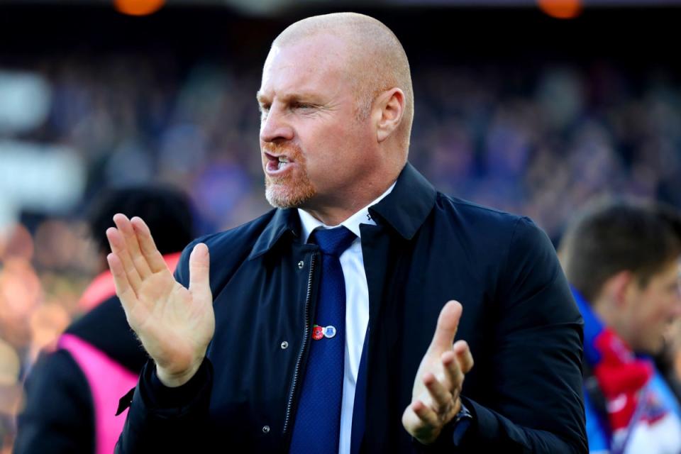 Sean Dyche now faces a tougher job to keep Everton up (PA Wire)