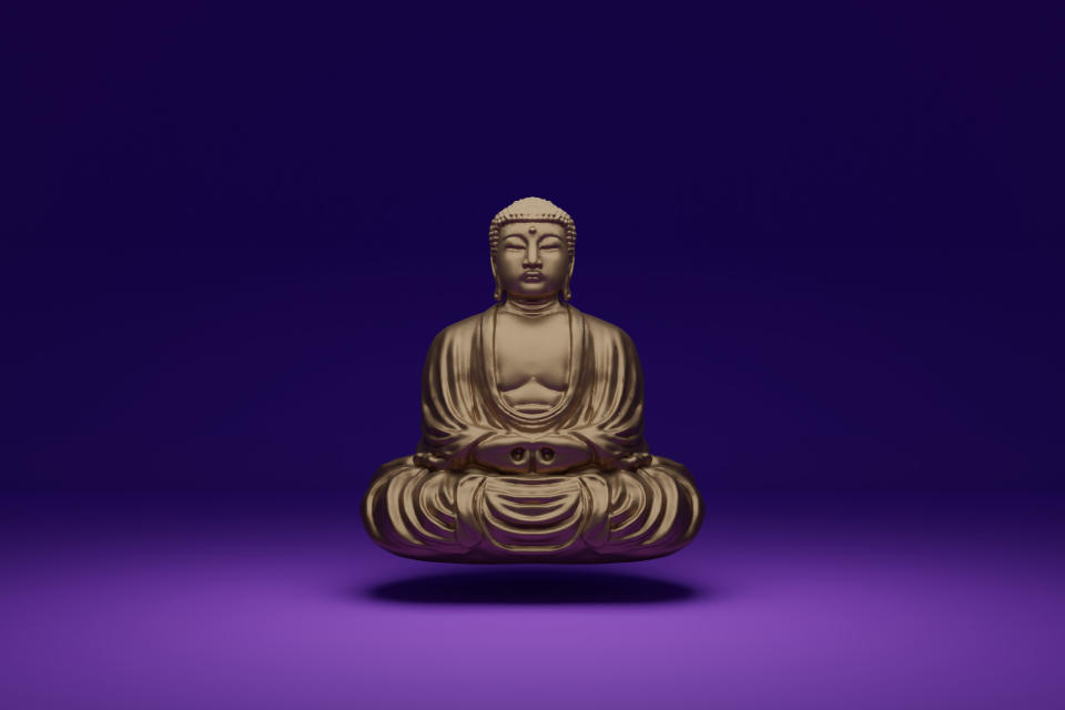 Digital Rendering of Buddha