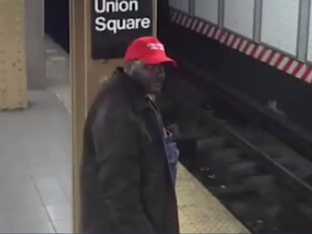 The suspected subway pusher was wearing a 'Make America Great Again' hat: NYPD