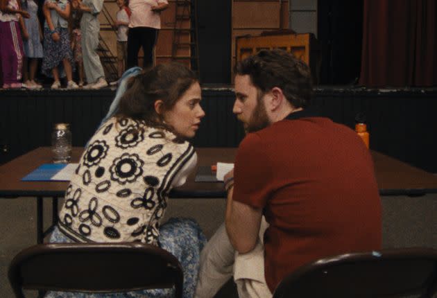 Molly Gordon (left) and Ben Platt in 