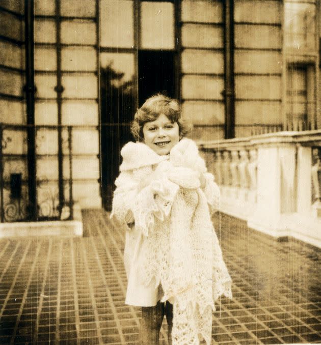 Princess Elizabeth in an image from a family album taken in 1929 to 1930. (Photo: The Royal Photographic Society Collection/Victoria and Albert Museum, London/Getty Images)