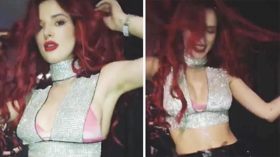 Bella Thorne shows sizzles in sexy video